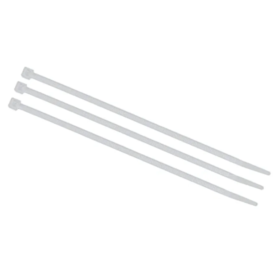 BL8I9M 8” Indoor Rated Nylon Ties, 40 Pound Tensile Strength, 1000 Count, White Cable Tie
BL8I9M 8” Indoor Rated Nylon Ties, 40 Pound Tensile Strength, 1000 Count, White Cable Tie