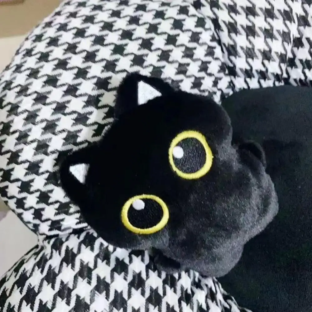 1 шт., плюшевая кукла с милым черным котом, маленькая подвеска-подвеска для брелока, сумки, подушки, плюшевая кукла с черным котом для мальчиков и девочек, подарки на день рождения
1 шт., плюшевая кукла с милым черным котом, маленькая подвеска-подвеска для брелока, сумки, подушки, плюшевая кукла с черным котом для мальчиков и девочек, подарки на день рождения