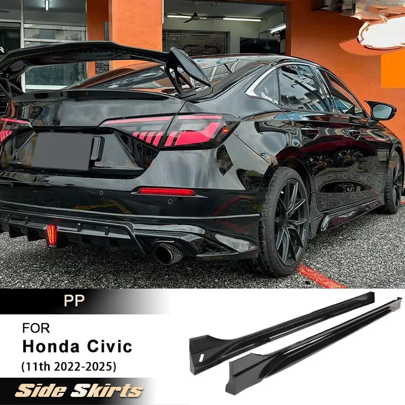 Car Side Skirts Extensions for Honda Civic 11th 2022-2025 Racing Side Door Bumper Apron Lip Skirt Body Kits PP Black Red Grey
Car Side Skirts Extensions for Honda Civic 11th 2022-2025 Racing Side Door Bumper Apron Lip Skirt Body Kits PP Black Red Grey