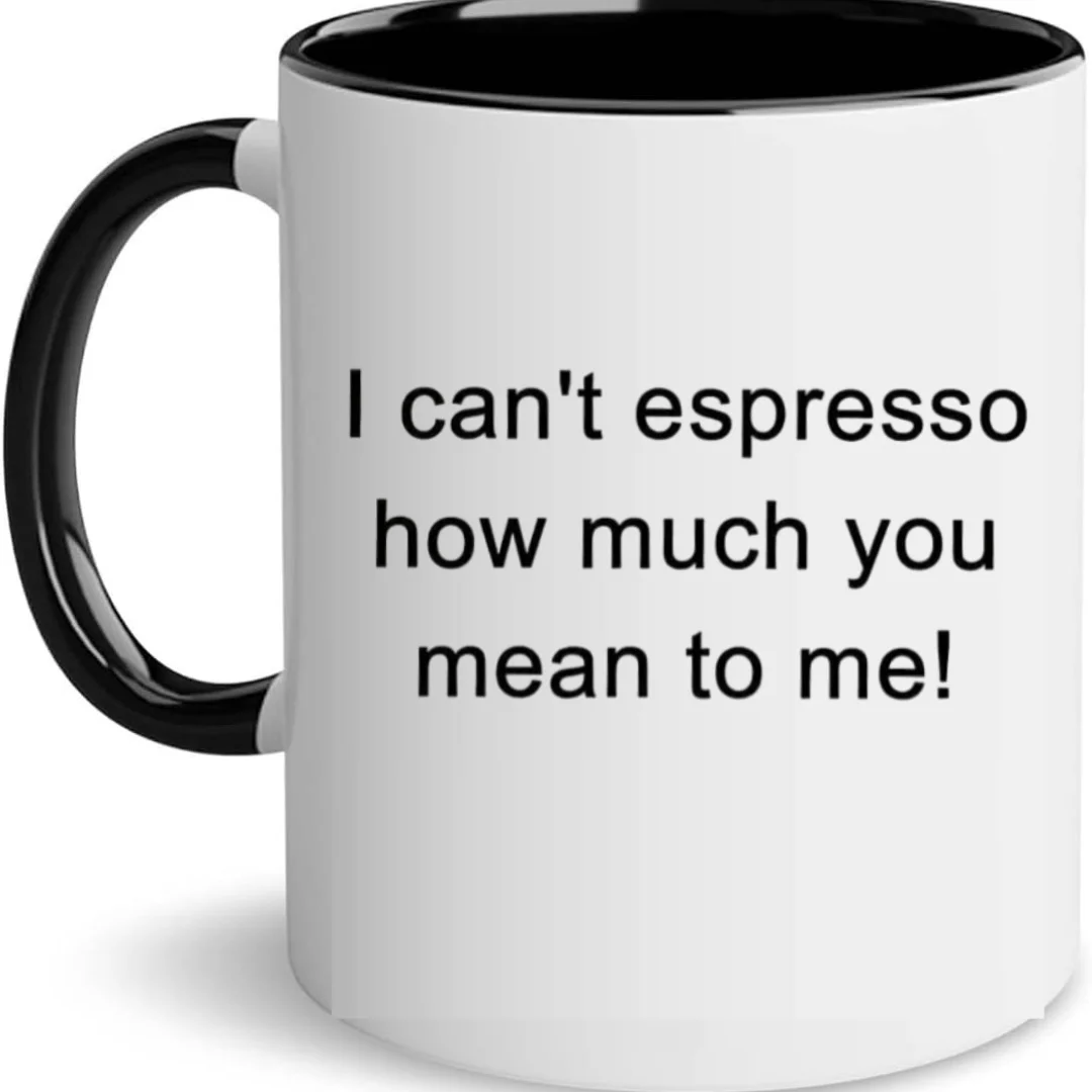 Coffee Lovers Gifts Ideas for Women Mug With Black Handle For Birthday Chrismas Novelty Coffee Mugs Ceramic Tea Cups 11 oz
Coffee Lovers Gifts Ideas for Women Mug With Black Handle For Birthday Chrismas Novelty Coffee Mugs Ceramic Tea Cups 11 oz