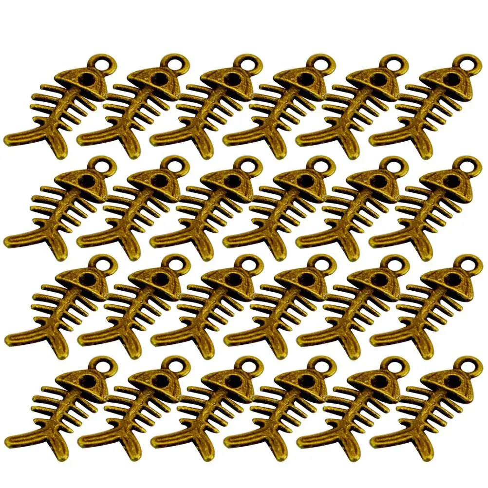 100 Pcs Fish Pendant Necklace Pendants Bracelet DIY Charms Metal Jewelry Making Supplies Retro Accessories
100 Pcs Fish Pendant Necklace Pendants Bracelet DIY Charms Metal Jewelry Making Supplies Retro Accessories