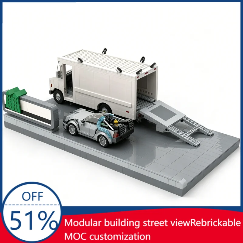 NEW Customize MOC Back the Future Twin Pines Parking Lot Diorama Building Blocks Educational DIY Assembly Toy Gift And Display
NEW Customize MOC Back the Future Twin Pines Parking Lot Diorama Building Blocks Educational DIY Assembly Toy Gift And Display