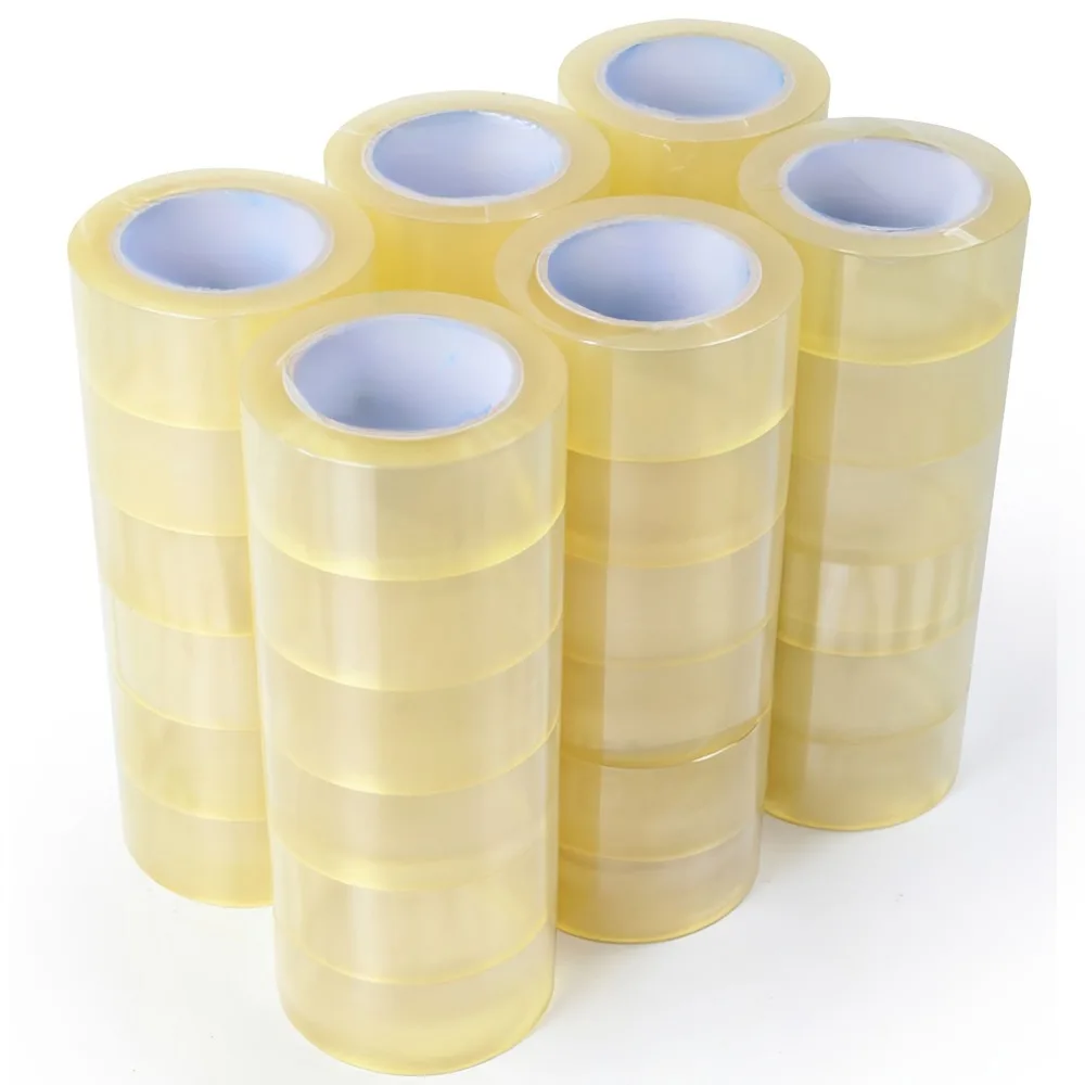36 Rolls Transparent Packing Tapes, 2" X 55 Yards, 2 MIL Thick, Heavy Duty High Adhesive Packing Tapes, Ideal for Home Office
36 Rolls Transparent Packing Tapes, 2" X 55 Yards, 2 MIL Thick, Heavy Duty High Adhesive Packing Tapes, Ideal for Home Office