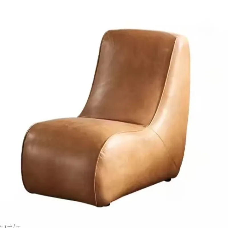 N Nordic Modern Retro Casual Couch Living Room Simple Leather Single Sofa Design Recliner
N Nordic Modern Retro Casual Couch Living Room Simple Leather Single Sofa Design Recliner