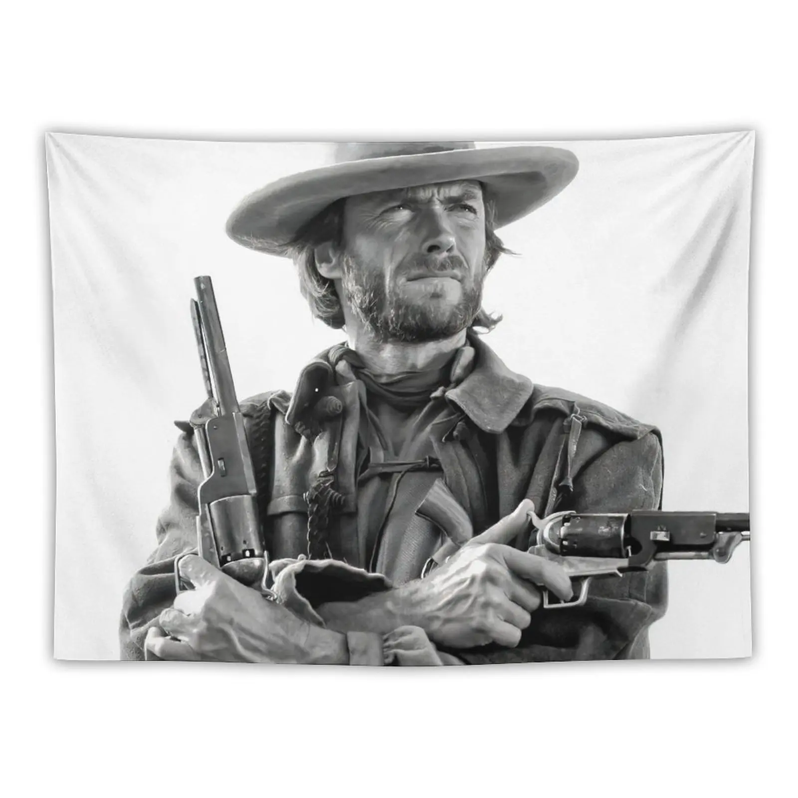 Clint Eastwood, Black and White, Vintage Cowboy Wall art Tapestry Wall Decor Hanging Art Mural Cute Decor
Clint Eastwood, Black and White, Vintage Cowboy Wall art Tapestry Wall Decor Hanging Art Mural Cute Decor