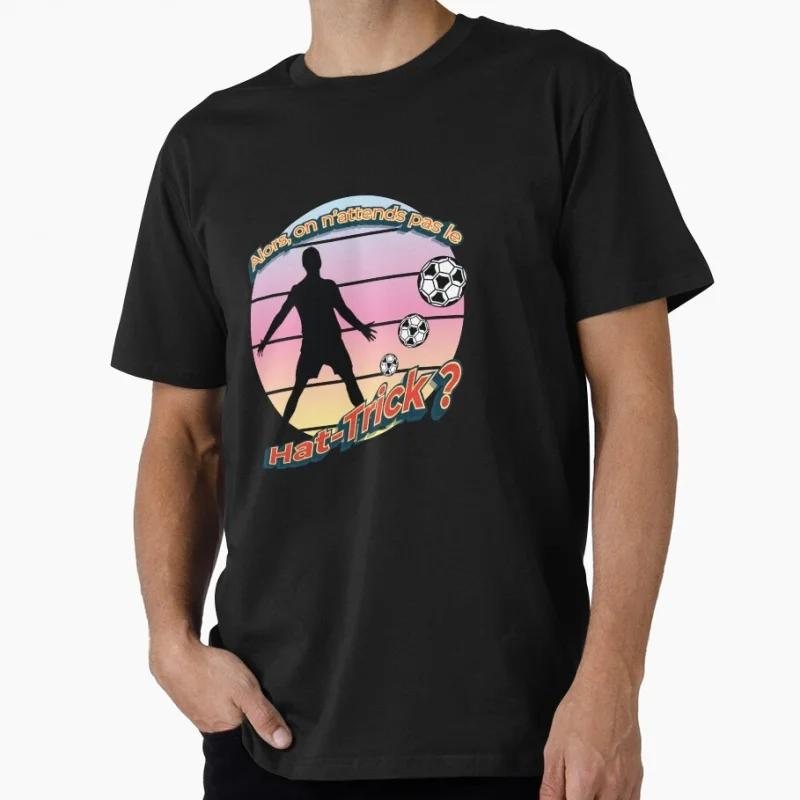 Are we not waiting for Hat-Trick T shirt Parody Replica Humor Football Graphic clothes Short sleeve Tee US Size Tops S-6XL
Are we not waiting for Hat-Trick T shirt Parody Replica Humor Football Graphic clothes Short sleeve Tee US Size Tops S-6XL
