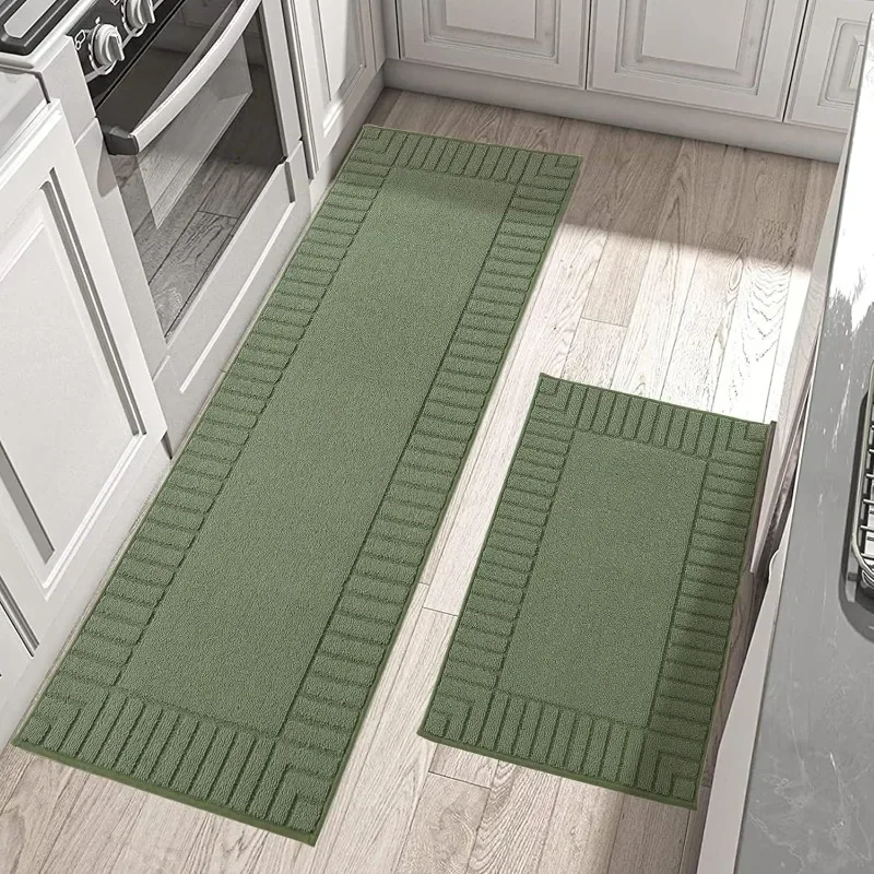 Kitchen-Rugs-Non-Slip-Kitchen-Mats-for-Floor Machine Washable Kitchen Rugs 2 Pieces Kitchen Carpet Runner with TPR Backing
Kitchen-Rugs-Non-Slip-Kitchen-Mats-for-Floor Machine Washable Kitchen Rugs 2 Pieces Kitchen Carpet Runner with TPR Backing