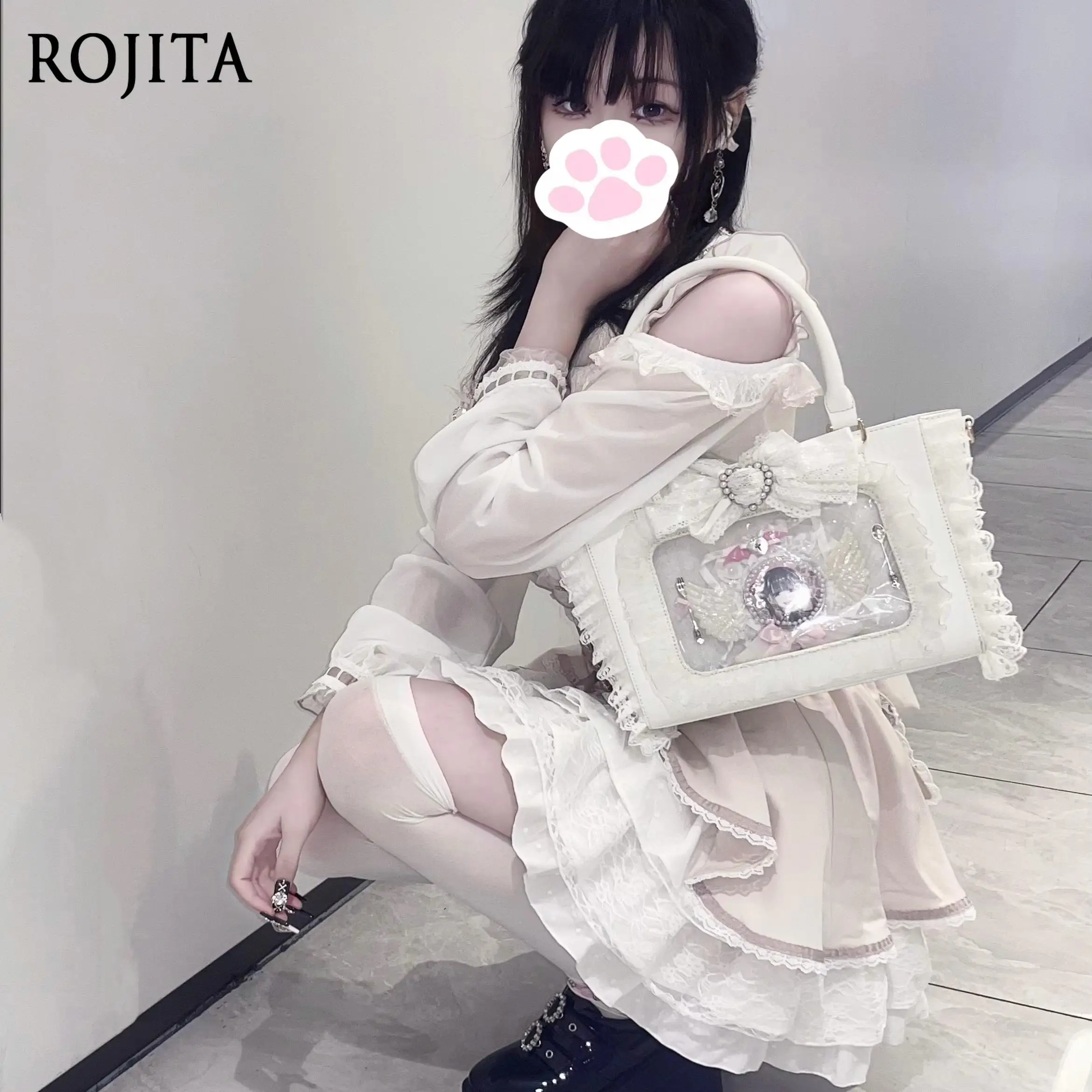 Original Japanese Subculture Lolita Lace Small Food Amount Pain Bag Baby Bag Tote Bag Women Handbags Shoulder Bags
Original Japanese Subculture Lolita Lace Small Food Amount Pain Bag Baby Bag Tote Bag Women Handbags Shoulder Bags