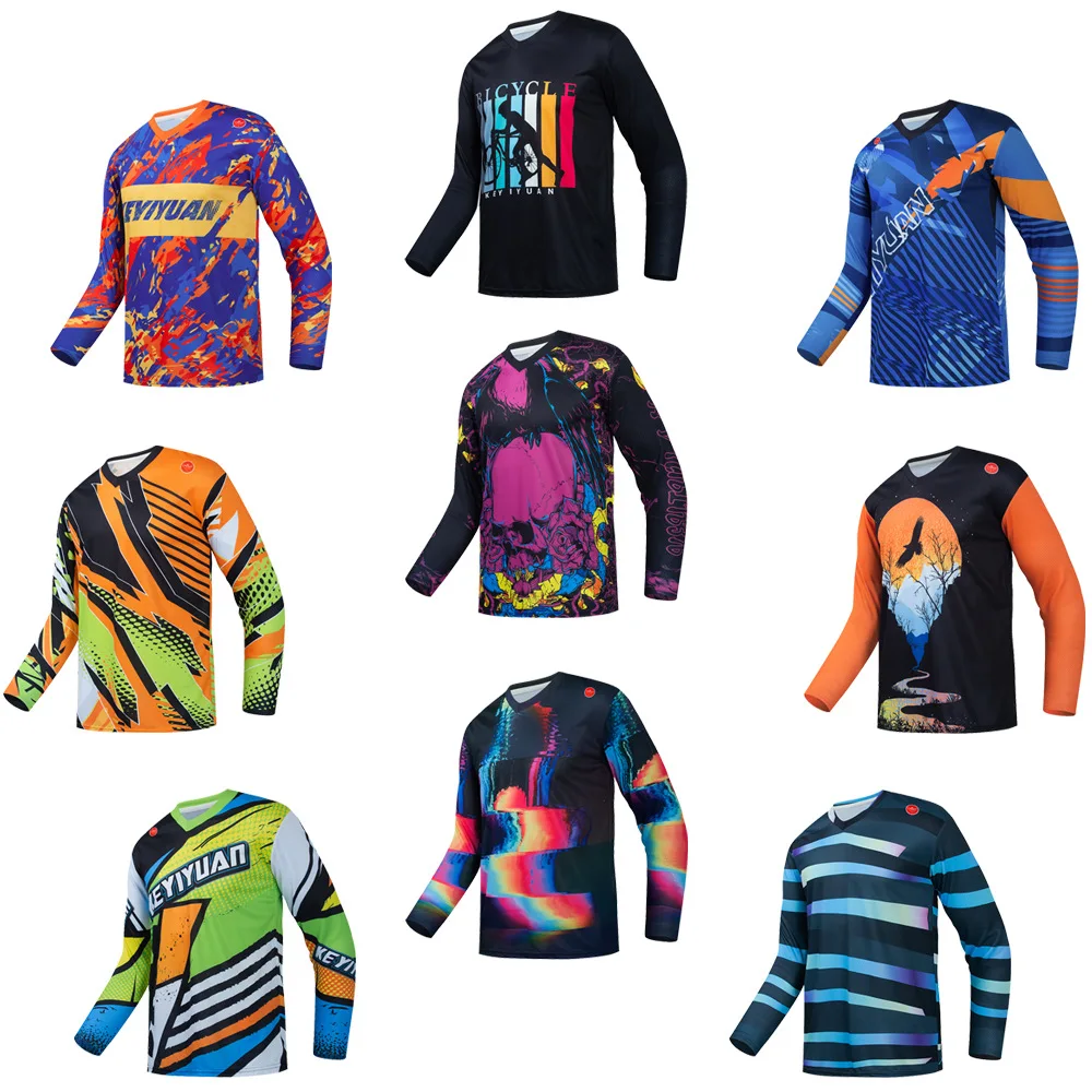 Men's Motocross Clothing MTB Shirts Downhill Jersey Breathable Road Bike Wear Mountain Bicycle T-shirt 오토바이 의류
Men's Motocross Clothing MTB Shirts Downhill Jersey Breathable Road Bike Wear Mountain Bicycle T-shirt 오토바이 의류