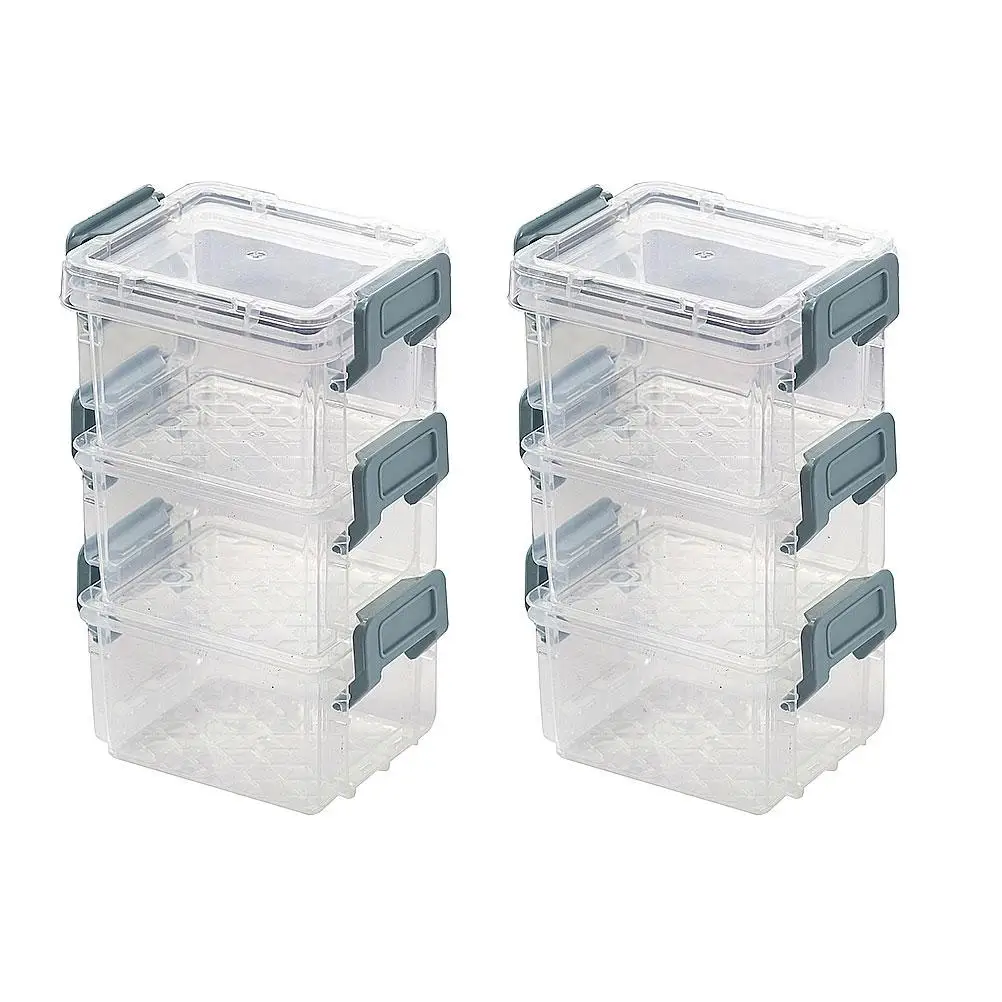 6 Pcs Transparent Storage Box Accessories Holder Plastic Jewelry Container Desktop Organizer Makeup Stackable Sundries Case
6 Pcs Transparent Storage Box Accessories Holder Plastic Jewelry Container Desktop Organizer Makeup Stackable Sundries Case