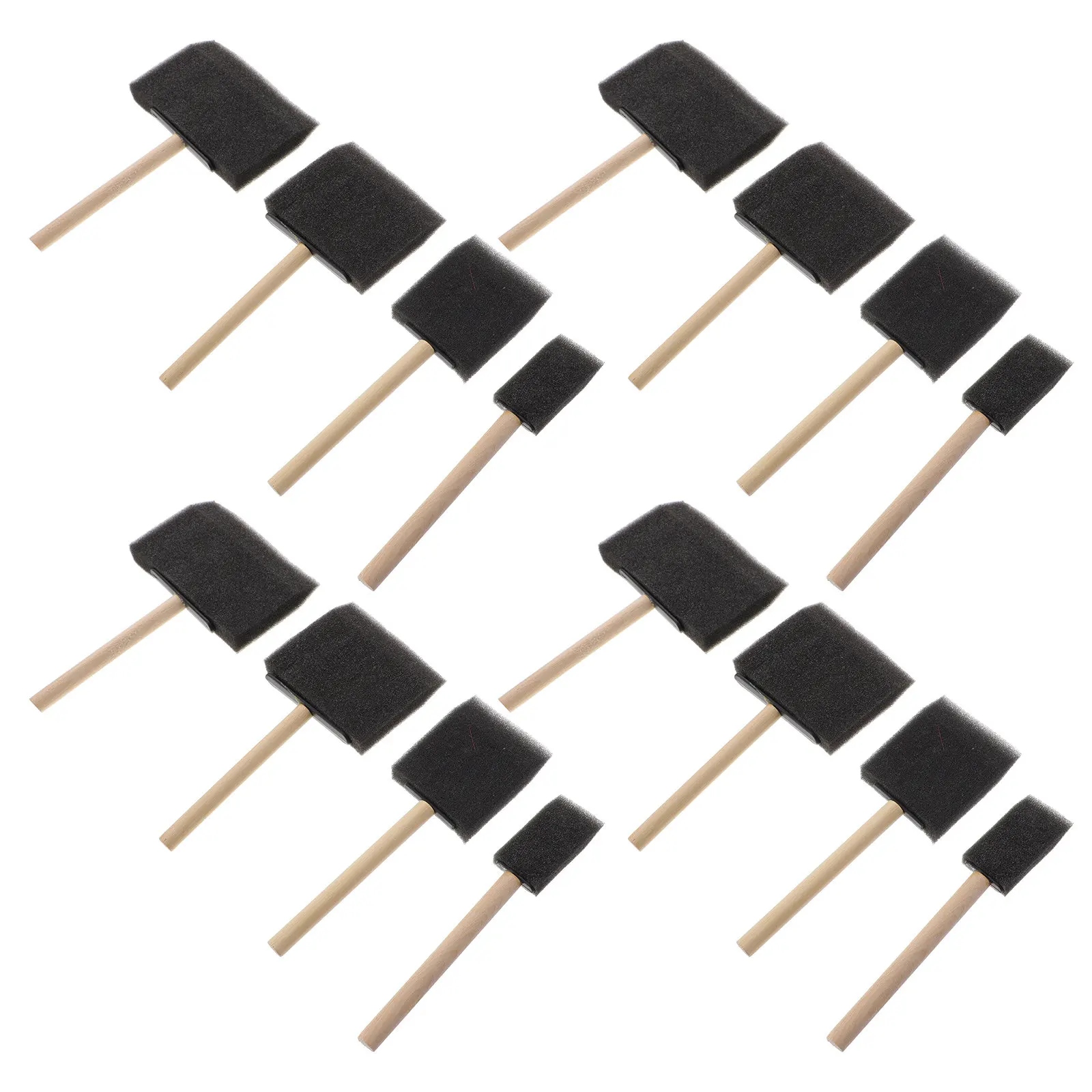 26Pcs Sponge Brushes Painting Tools for Watercolor Acrylic Oil Template Art Drawing Graffiti Craft DIY Painting Supplies
26Pcs Sponge Brushes Painting Tools for Watercolor Acrylic Oil Template Art Drawing Graffiti Craft DIY Painting Supplies