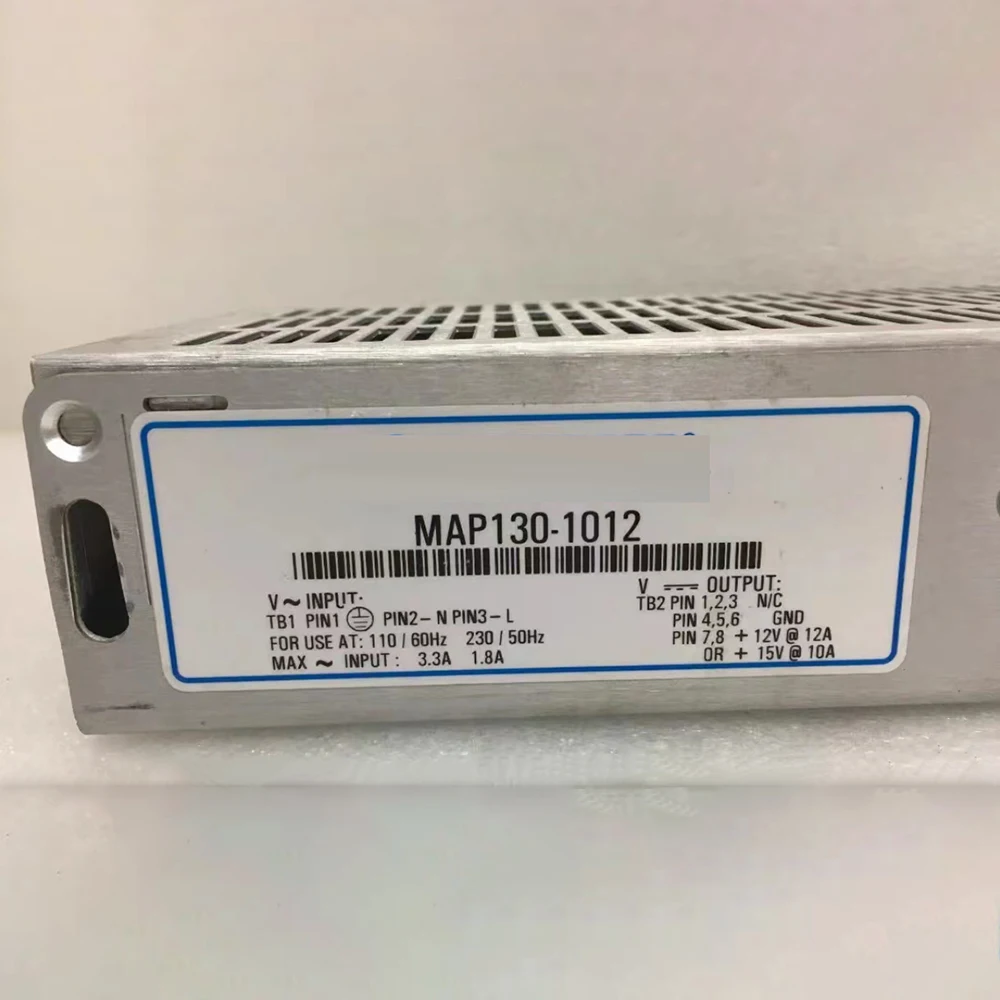 MAP130-1012 For POWER-ONE Industrial Medical Equipment Power Supply+12V12A+15V10A
MAP130-1012 For POWER-ONE Industrial Medical Equipment Power Supply+12V12A+15V10A