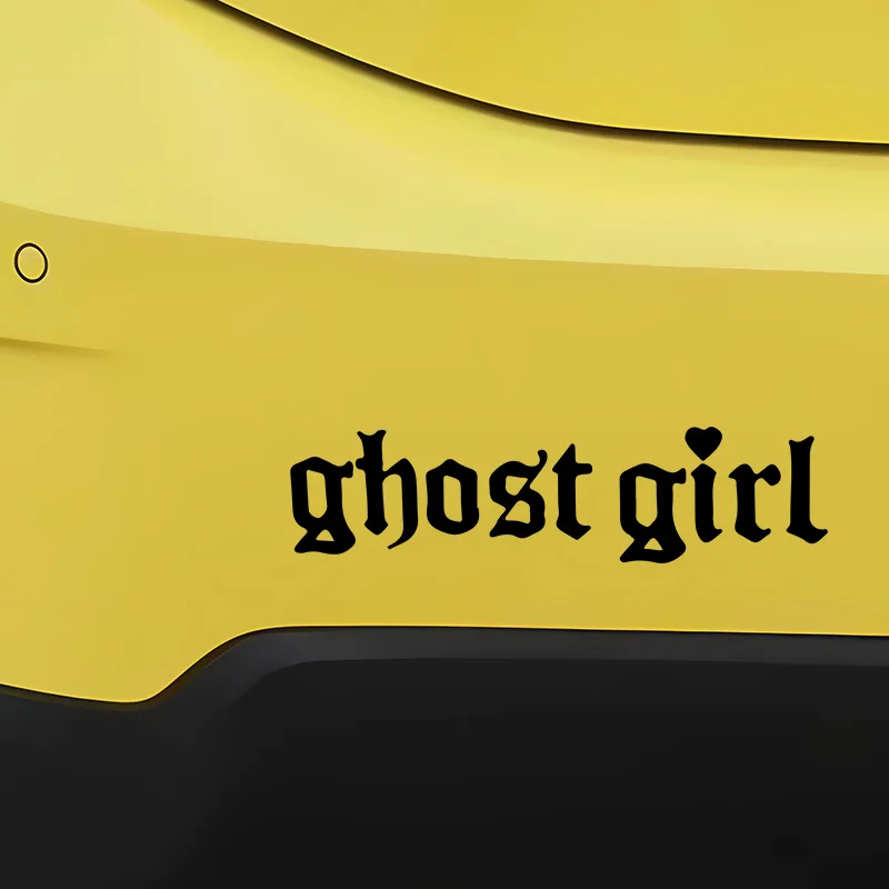 1PC Ghost Girl Gothic Letter Car Sticker, Waterproof Vinyl Decal for Car Body, Multiple Colors
1PC Ghost Girl Gothic Letter Car Sticker, Waterproof Vinyl Decal for Car Body, Multiple Colors