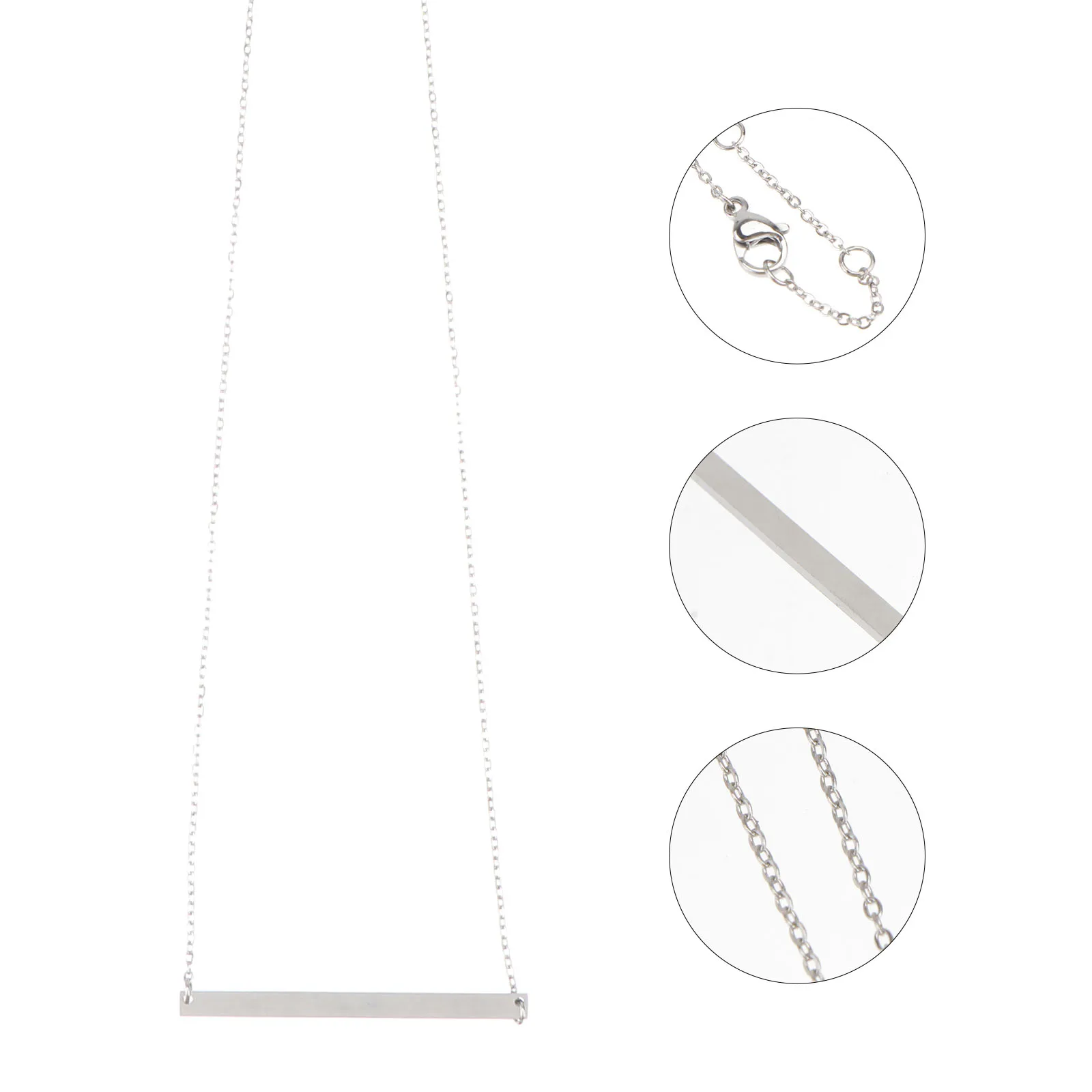 Stainless Steel Elegant Clavicle Simple Creative Neck Chain Clavicle Pendant Prom Creative Neck Pendant Party Gifts 
Stainless Steel Elegant Clavicle Simple Creative Neck Chain Clavicle Pendant Prom Creative Neck Pendant Party Gifts