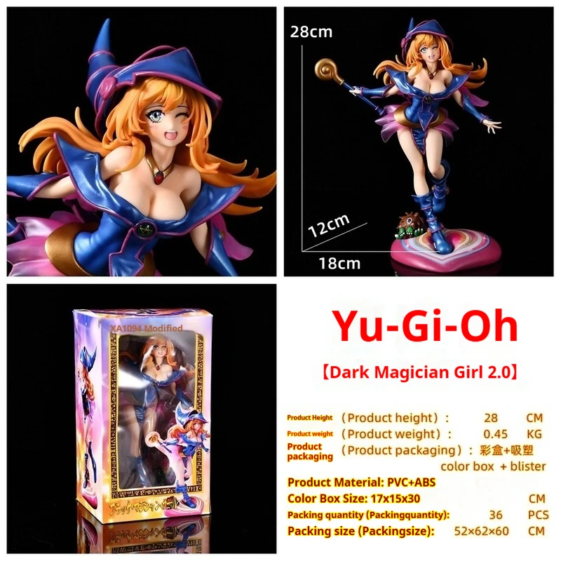 BandaiGK Dark Game Returns Yu-Gi-Oh Duel Monster Black Magic Girl 2.0 Desk Decoration Collectible Model Toy Figure
BandaiGK Dark Game Returns Yu-Gi-Oh Duel Monster Black Magic Girl 2.0 Desk Decoration Collectible Model Toy Figure