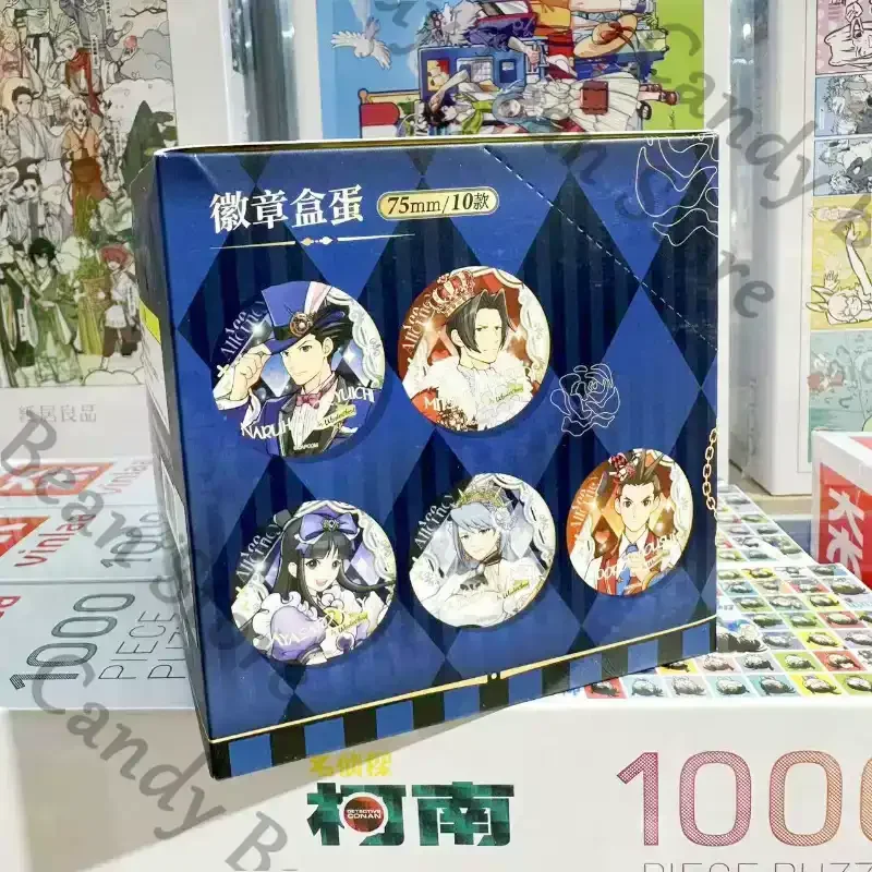Genuine Anime Ace Attorney Phoenix Wright Miles Edgeworth Apollo Mei Cosplay Tinplate Badge Emblem Cartoon Brooch Breastpin Gift
Genuine Anime Ace Attorney Phoenix Wright Miles Edgeworth Apollo Mei Cosplay Tinplate Badge Emblem Cartoon Brooch Breastpin Gift