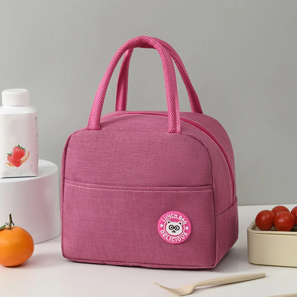 Insulated Lunch Bag Inner Aluminum Foil Thermal Tote Bag For Meal Big Capacity Student Bento Lunch Handbag Insulation Picnic Bag
Insulated Lunch Bag Inner Aluminum Foil Thermal Tote Bag For Meal Big Capacity Student Bento Lunch Handbag Insulation Picnic Bag