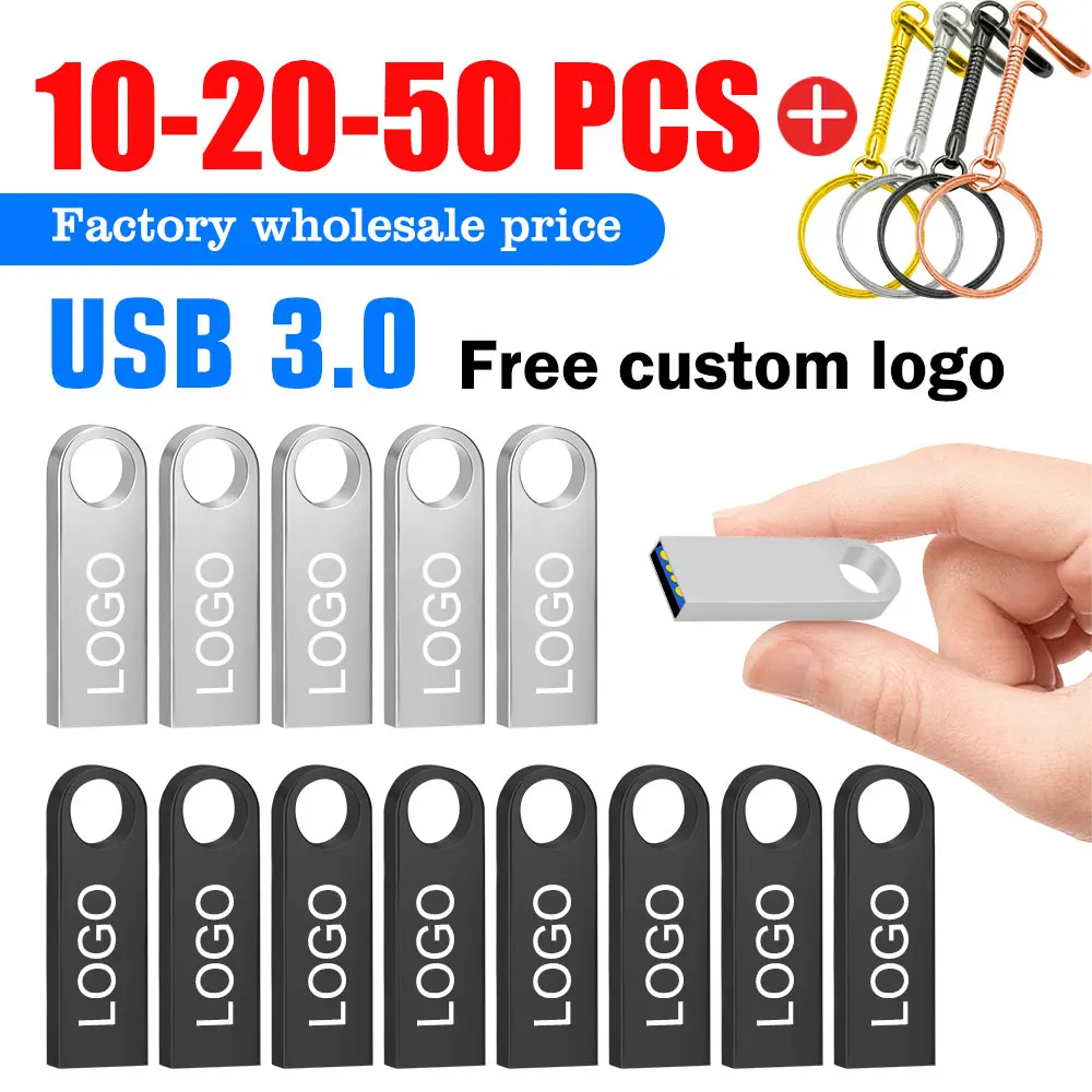 10 20 50Pcs/lot Metal Flash Drive 4GB 8GB Pen Drive 16GB 32GB cle USB Stick 3.0 UDP Memory Flash Drive 128GB Free custom logo
10 20 50Pcs/lot Metal Flash Drive 4GB 8GB Pen Drive 16GB 32GB cle USB Stick 3.0 UDP Memory Flash Drive 128GB Free custom logo
