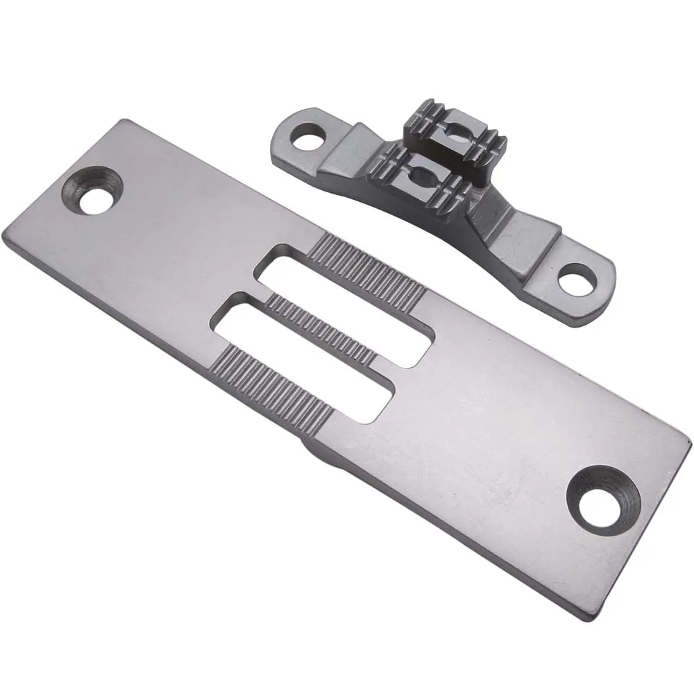 1SET Needle Plate #0467202090 & Feed Dog #212080 for DURKOPP Adler Brand 467 767 Double Needle Sewing Machines
1SET Needle Plate #0467202090 & Feed Dog #212080 for DURKOPP Adler Brand 467 767 Double Needle Sewing Machines