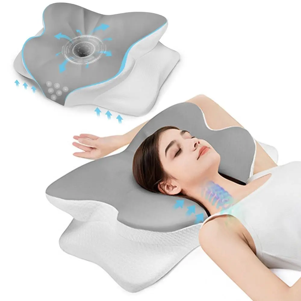 New Breathable Orthopedic Pillow Comfortable Butterfly Design Memory Foam Pillow Slow Rebound Ergonomic Pillow Neck Pain Relief
New Breathable Orthopedic Pillow Comfortable Butterfly Design Memory Foam Pillow Slow Rebound Ergonomic Pillow Neck Pain Relief
