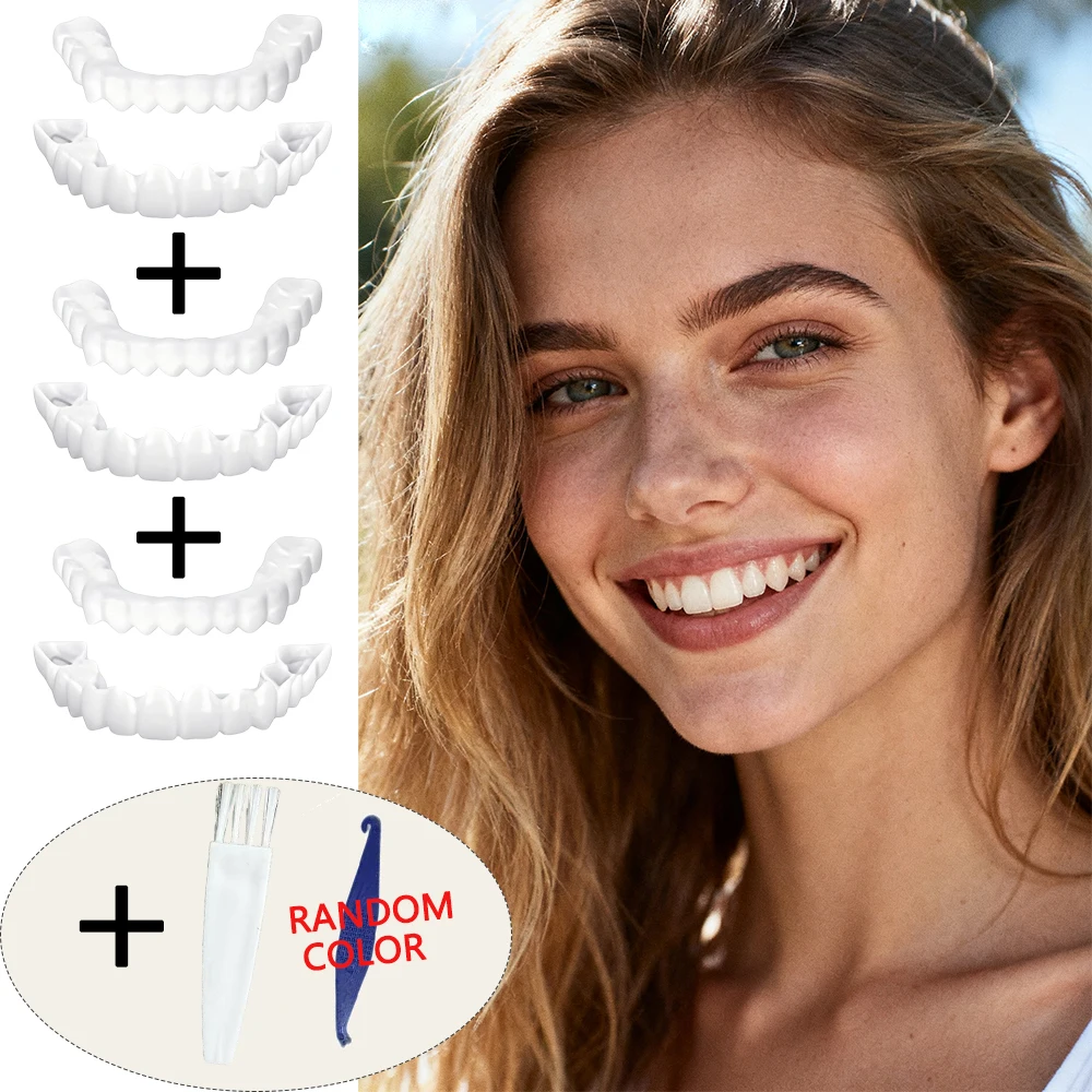 No Harm to Natural Teeth Teeth Veneers Reusable Instant Smile Whitening Protect Your Original Teeth H2931
No Harm to Natural Teeth Teeth Veneers Reusable Instant Smile Whitening Protect Your Original Teeth H2931