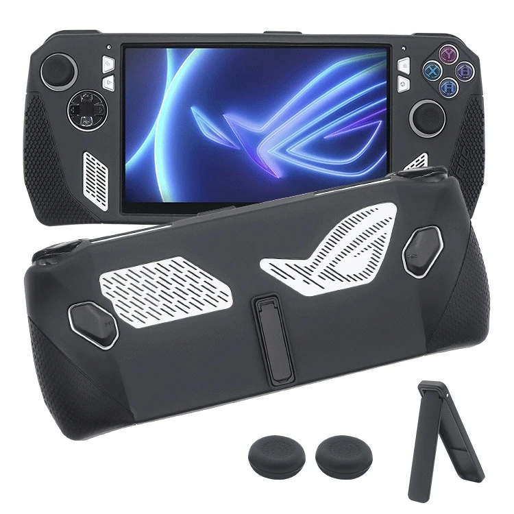 For ROG Ally Game Console Case Soft Silicone Protective Cover Anti-Scratch Protector Shell Sleeve with Stand Game Accessories
For ROG Ally Game Console Case Soft Silicone Protective Cover Anti-Scratch Protector Shell Sleeve with Stand Game Accessories
