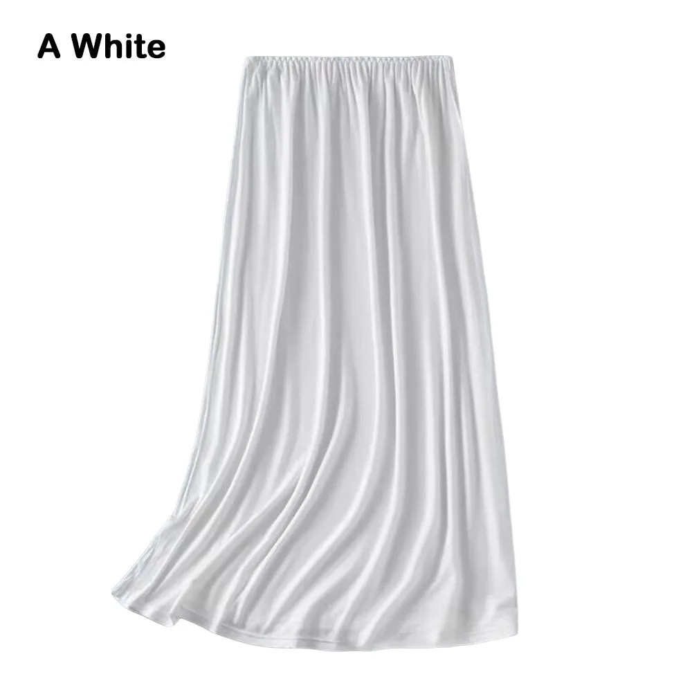 Thin Ice Silk Modal Female Half Length Skirt Anti-glare Anti-Penetrating Underskirt Lace High Waist Elastic
Thin Ice Silk Modal Female Half Length Skirt Anti-glare Anti-Penetrating Underskirt Lace High Waist Elastic