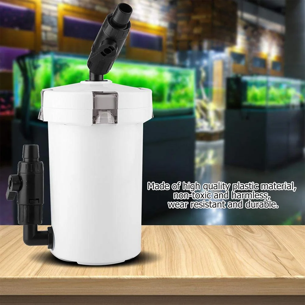 Fish Tank Silent Filter Bucket Adjustable Aquarium on/off Valve External Filter Bucket Can Be Matched with Filter Material
Fish Tank Silent Filter Bucket Adjustable Aquarium on/off Valve External Filter Bucket Can Be Matched with Filter Material