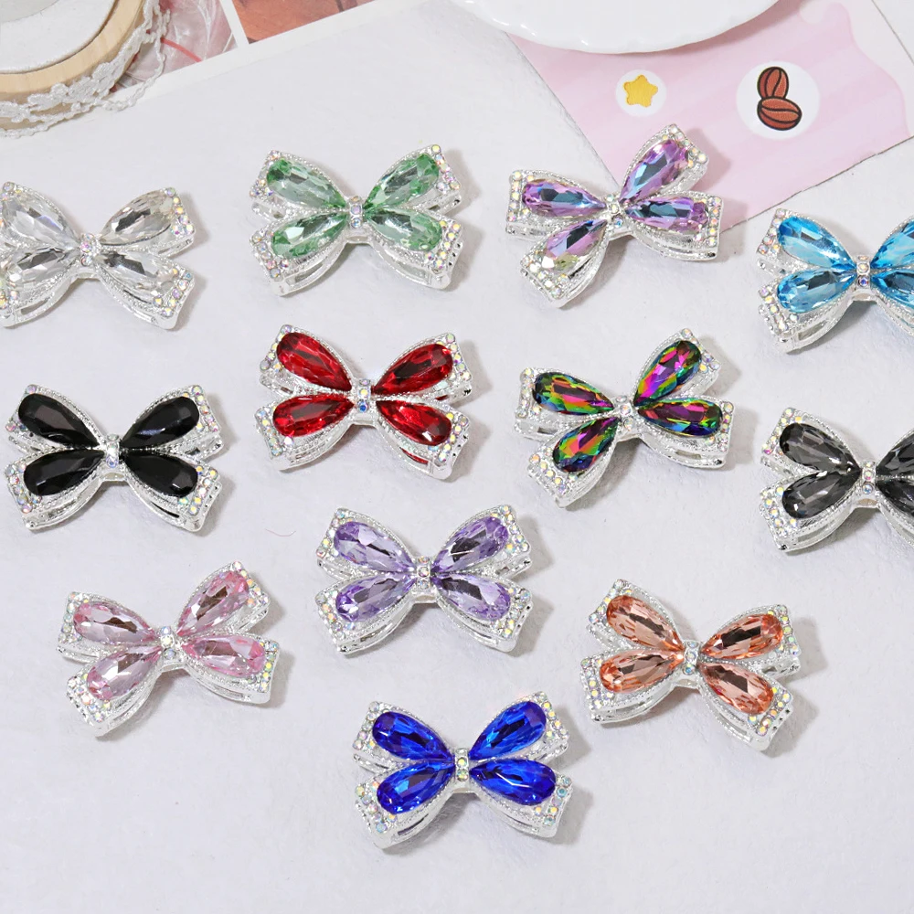Cordial Design 20Pcs 24*38MM DIY Fancy Beads/Rhinestone Effect/Hand Made/Jewelry Accessories/Bowknot Shape/Metal Bead #18374
Cordial Design 20Pcs 24*38MM DIY Fancy Beads/Rhinestone Effect/Hand Made/Jewelry Accessories/Bowknot Shape/Metal Bead #18374