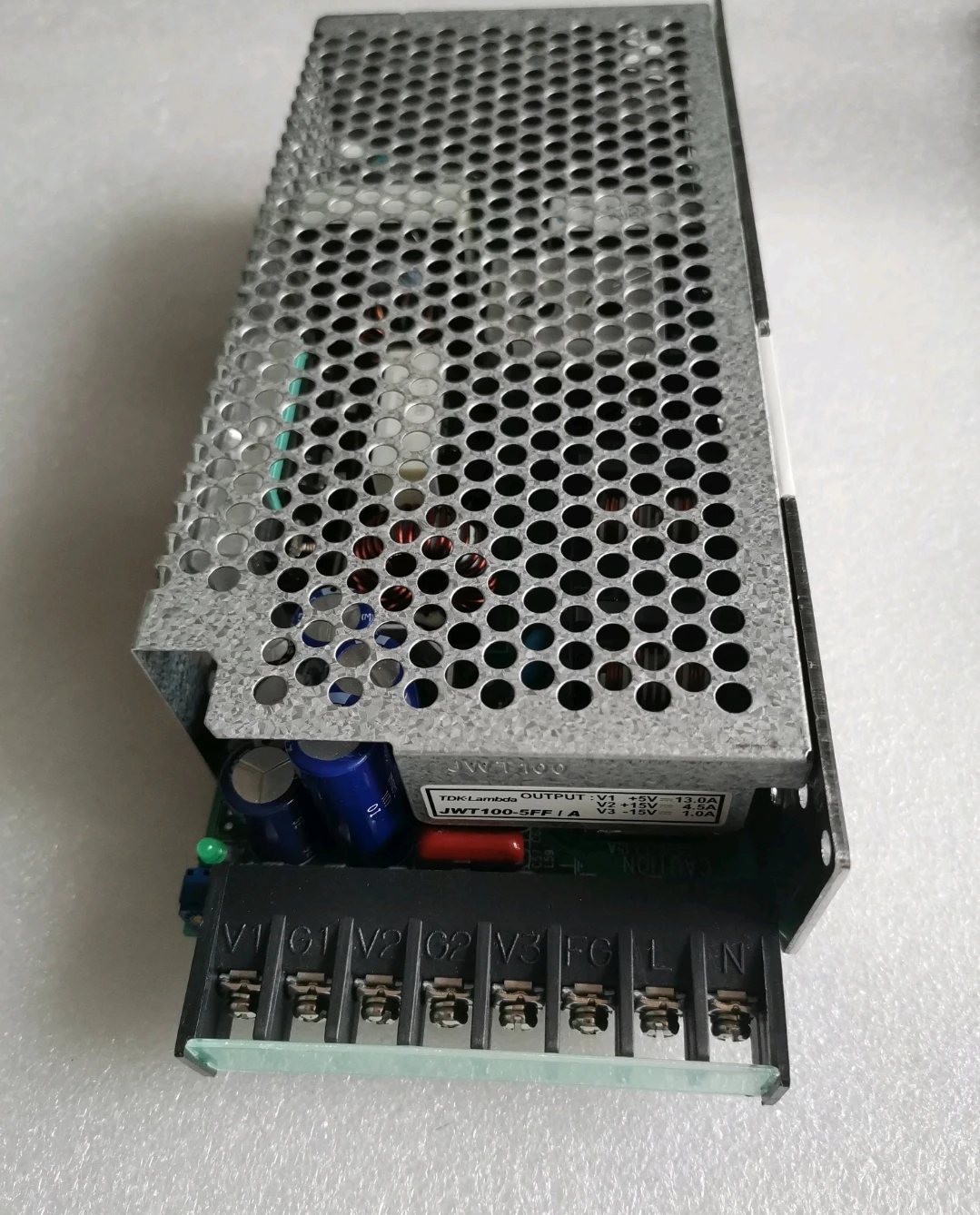 TDK-Lambda JWT100-5FF/A 100W Triple Output AC-DC Switching Power Supply 5V/+15V/-15V Industrial PSU(Lead time: 3 months)
TDK-Lambda JWT100-5FF/A 100W Triple Output AC-DC Switching Power Supply 5V/+15V/-15V Industrial PSU(Lead time: 3 months)