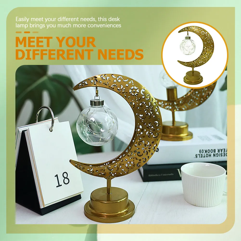 LED Moon Table Lamp Bedside Desk Light Vintage Hollow Metal Design Warm Relaxing Glow Night Light for Bedroom Room
LED Moon Table Lamp Bedside Desk Light Vintage Hollow Metal Design Warm Relaxing Glow Night Light for Bedroom Room