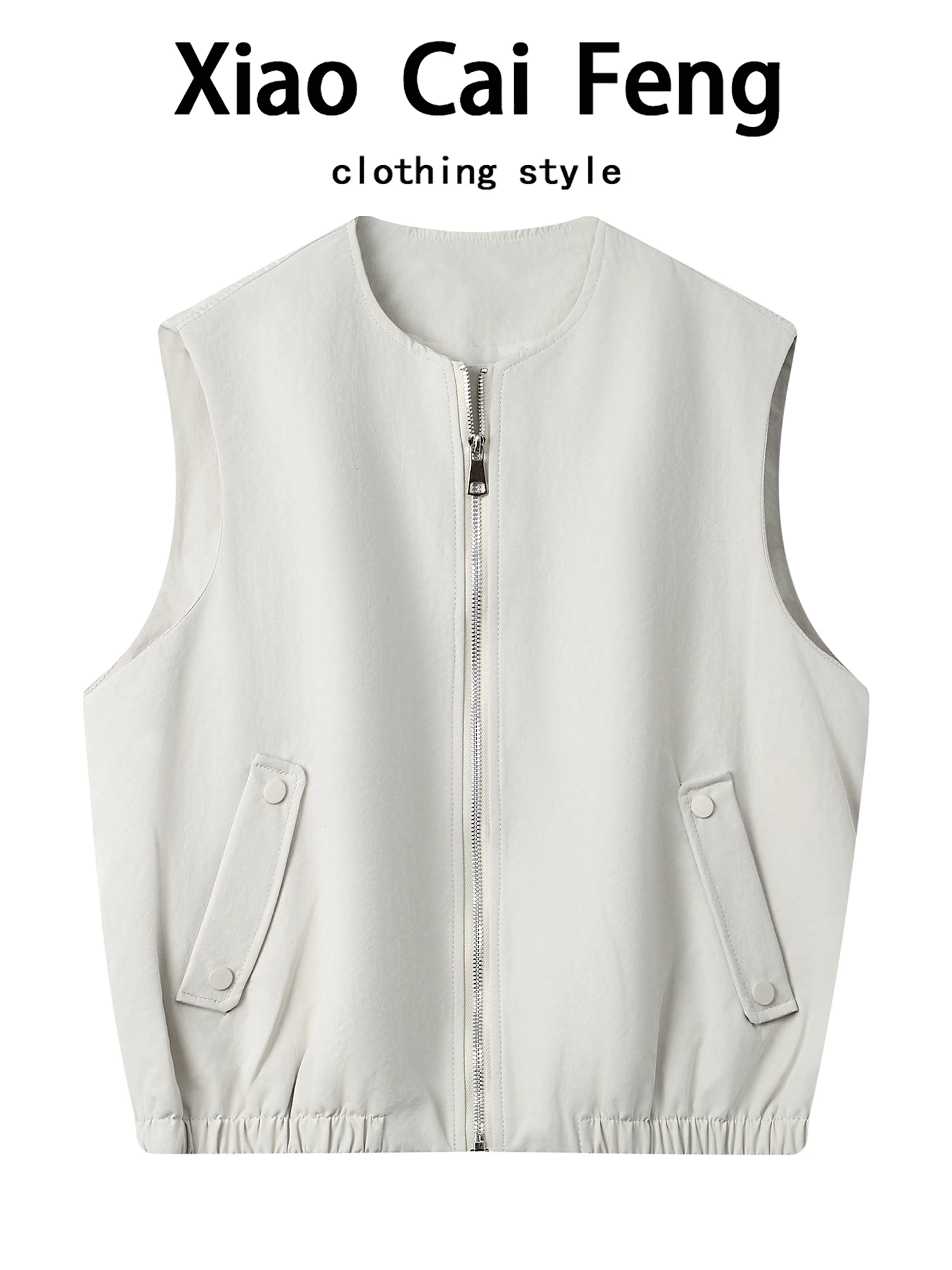 Korean Sle Casual mat Women's Vest ort Outerwear Spring Autumn Design Unique Chic Layering oulder Pad
Korean Sle Casual mat Women's Vest ort Outerwear Spring Autumn Design Unique Chic Layering oulder Pad