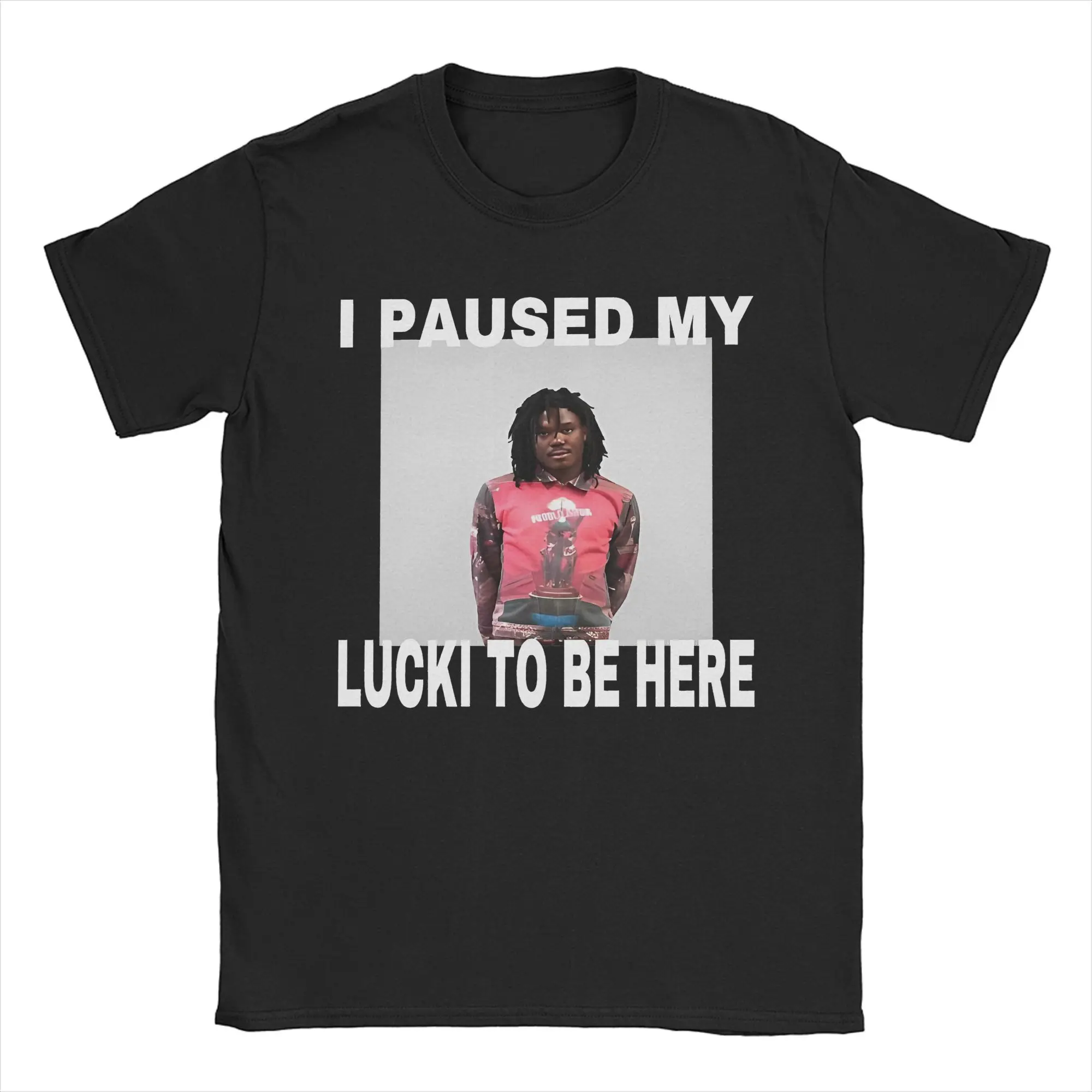 Lucki KanKan Новое поступление футболка для мужчин и женщин футболка из 100% хлопка одежда
Lucki KanKan Новое поступление футболка для мужчин и женщин футболка из 100% хлопка одежда