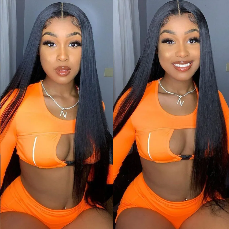 CCollege 13x4 Lace Frontal Wig Straight Lace Front Wig Human Hair Pre Plucked hd transparent Brazilian Hair Lace Wigs For Women
CCollege 13x4 Lace Frontal Wig Straight Lace Front Wig Human Hair Pre Plucked hd transparent Brazilian Hair Lace Wigs For Women