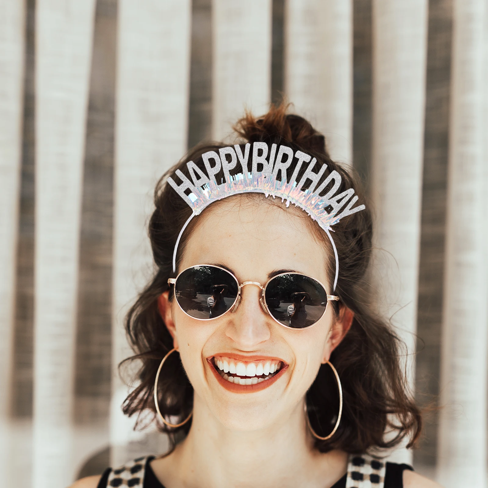 Sparkling Birthday Headband for Women Girls Happy Birthday Party Hair Accessory Glitter Crown Adult Celebration Silver
Sparkling Birthday Headband for Women Girls Happy Birthday Party Hair Accessory Glitter Crown Adult Celebration Silver
