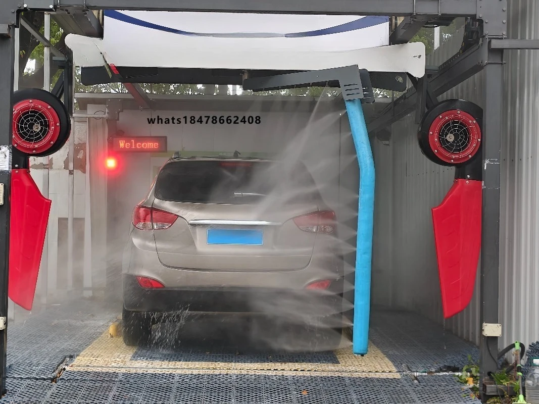 New contactless automatic car washing machine with shampoo and waxing system
New contactless automatic car washing machine with shampoo and waxing system