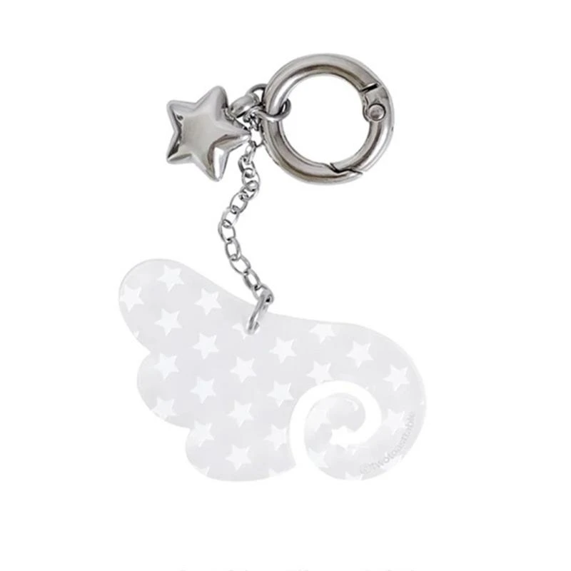 652F Sweet Keyring Angel Wing Keychain Pendant for Bags Keys and Car Decoration Fashionable Bag Charm Accessory
652F Sweet Keyring Angel Wing Keychain Pendant for Bags Keys and Car Decoration Fashionable Bag Charm Accessory