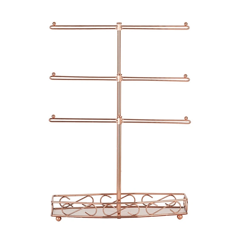 A09P-T-Shaped Jewelry Removable 3-Tier Bracelet Storage Rack Earrings Necklaces Rings Jewelry Stand
A09P-T-Shaped Jewelry Removable 3-Tier Bracelet Storage Rack Earrings Necklaces Rings Jewelry Stand