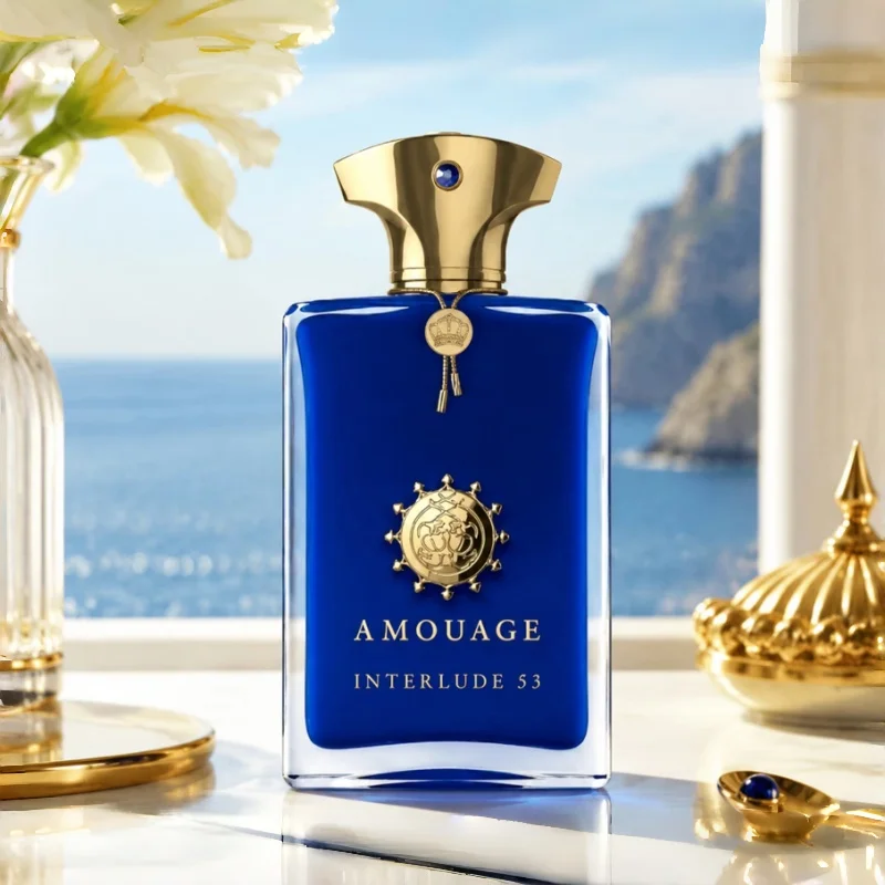 Luxury Men's Perfume Royal Blue Bottle Gold Crown Premium Long-Lasting Woody Oud Amber Leather Spicy Eau de Parfum with Incense
Luxury Men's Perfume Royal Blue Bottle Gold Crown Premium Long-Lasting Woody Oud Amber Leather Spicy Eau de Parfum with Incense