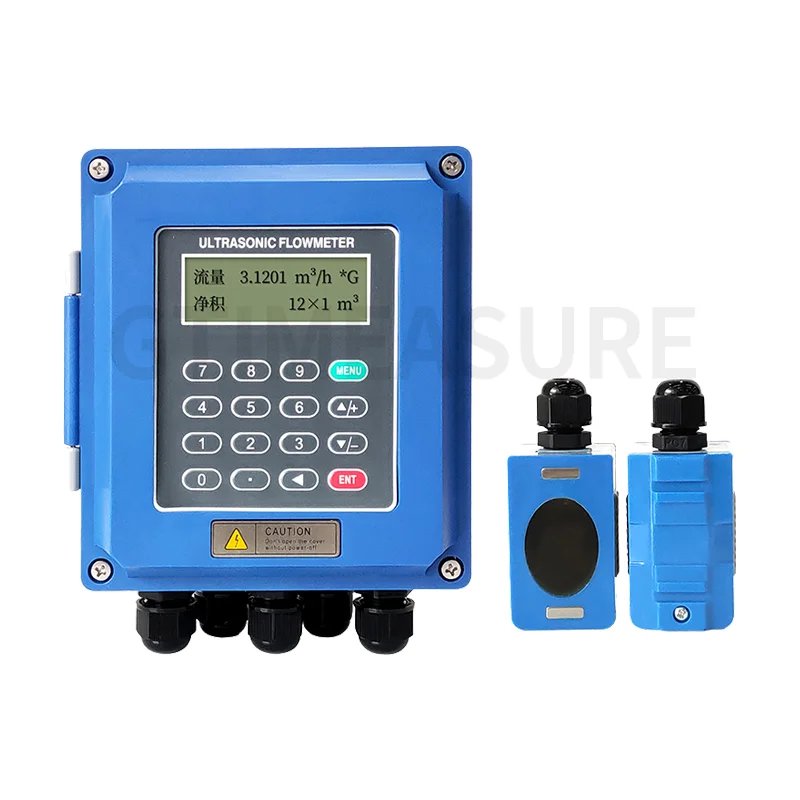 TUF-2000 Small Portable Clamp on Flow Meter LCD Display 4-20mA Ultrasonic Flow Meter
TUF-2000 Small Portable Clamp on Flow Meter LCD Display 4-20mA Ultrasonic Flow Meter