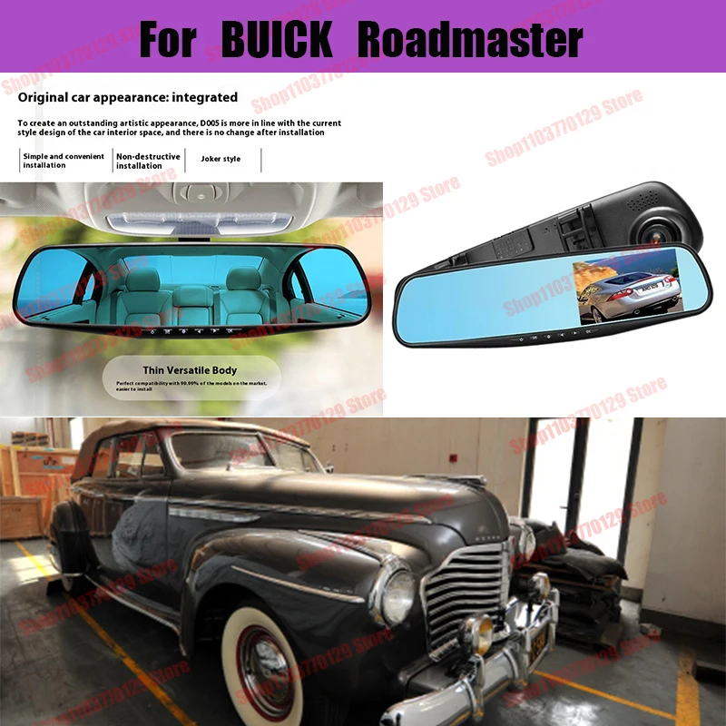 For BUICK Roadmaster High definition dual lens driving recorder with front and rear dual recording reverse images Car dvr
For BUICK Roadmaster High definition dual lens driving recorder with front and rear dual recording reverse images Car dvr