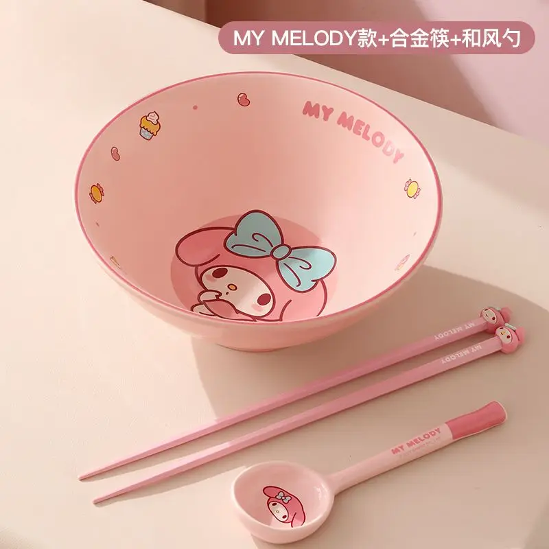 Sanrioed My Melody Hellokitty Cinnamoroll Instant Noodles Bowl Household Ceramic Large Soup Bowl Eating Lamian Noodles Tableware
Sanrioed My Melody Hellokitty Cinnamoroll Instant Noodles Bowl Household Ceramic Large Soup Bowl Eating Lamian Noodles Tableware
