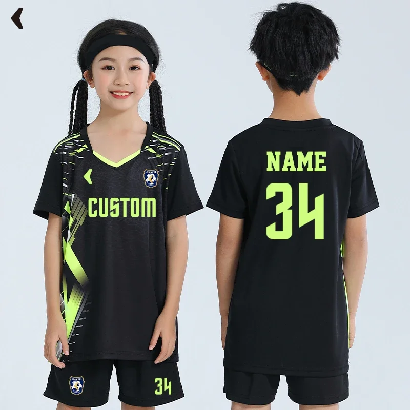 Children'S Football Uniform Boys And Girls Summer Soccer Jersey Suit Years Old Short-Sleeved T-Shirt Mesh Breathable Suit 6006
Children'S Football Uniform Boys And Girls Summer Soccer Jersey Suit Years Old Short-Sleeved T-Shirt Mesh Breathable Suit 6006