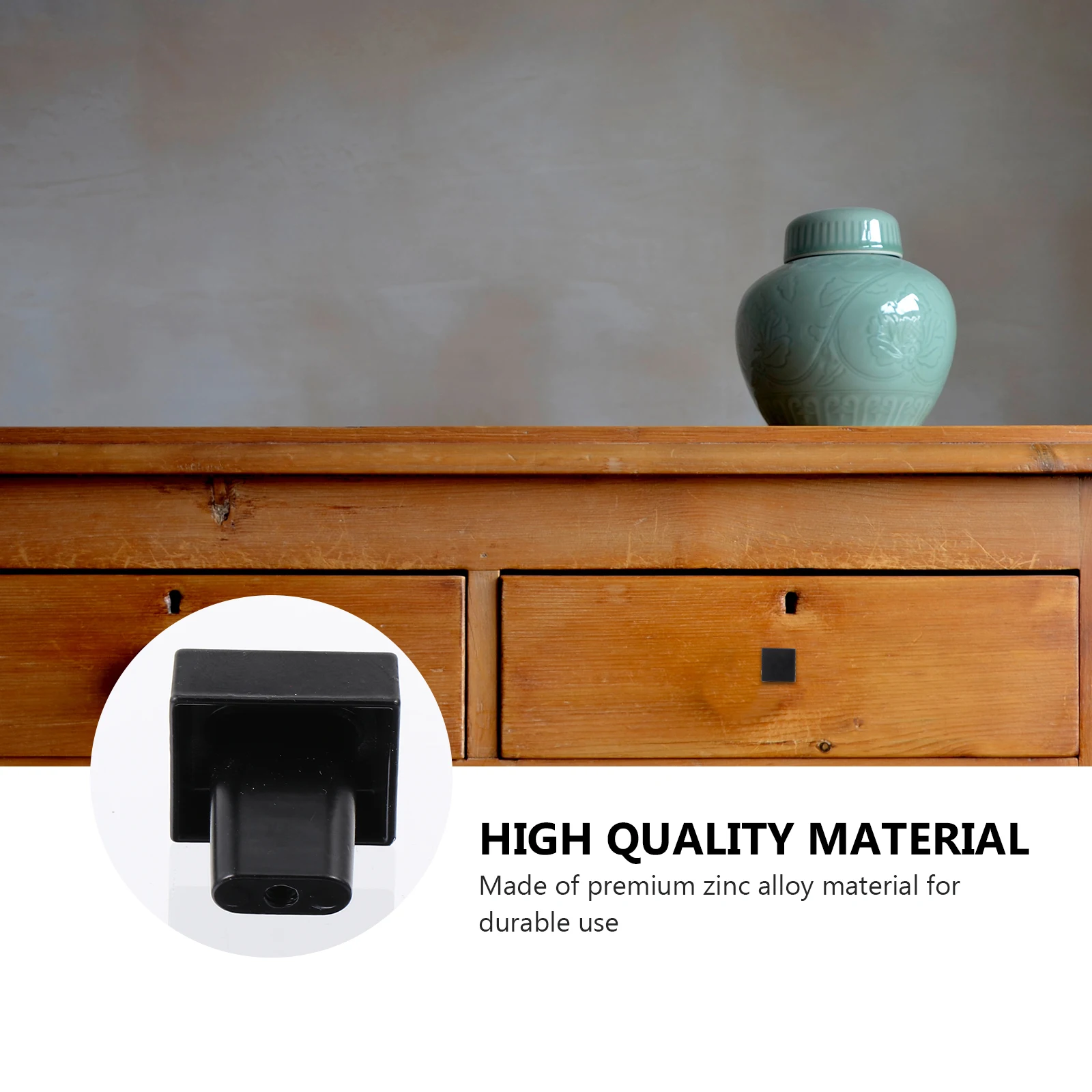 6pcs Zinc Alloy Door Knobs Durable Replacement Handle Drawer Cabinet Cupboard Pull Black Home Supply Wardrobe Handle Decorative
6pcs Zinc Alloy Door Knobs Durable Replacement Handle Drawer Cabinet Cupboard Pull Black Home Supply Wardrobe Handle Decorative