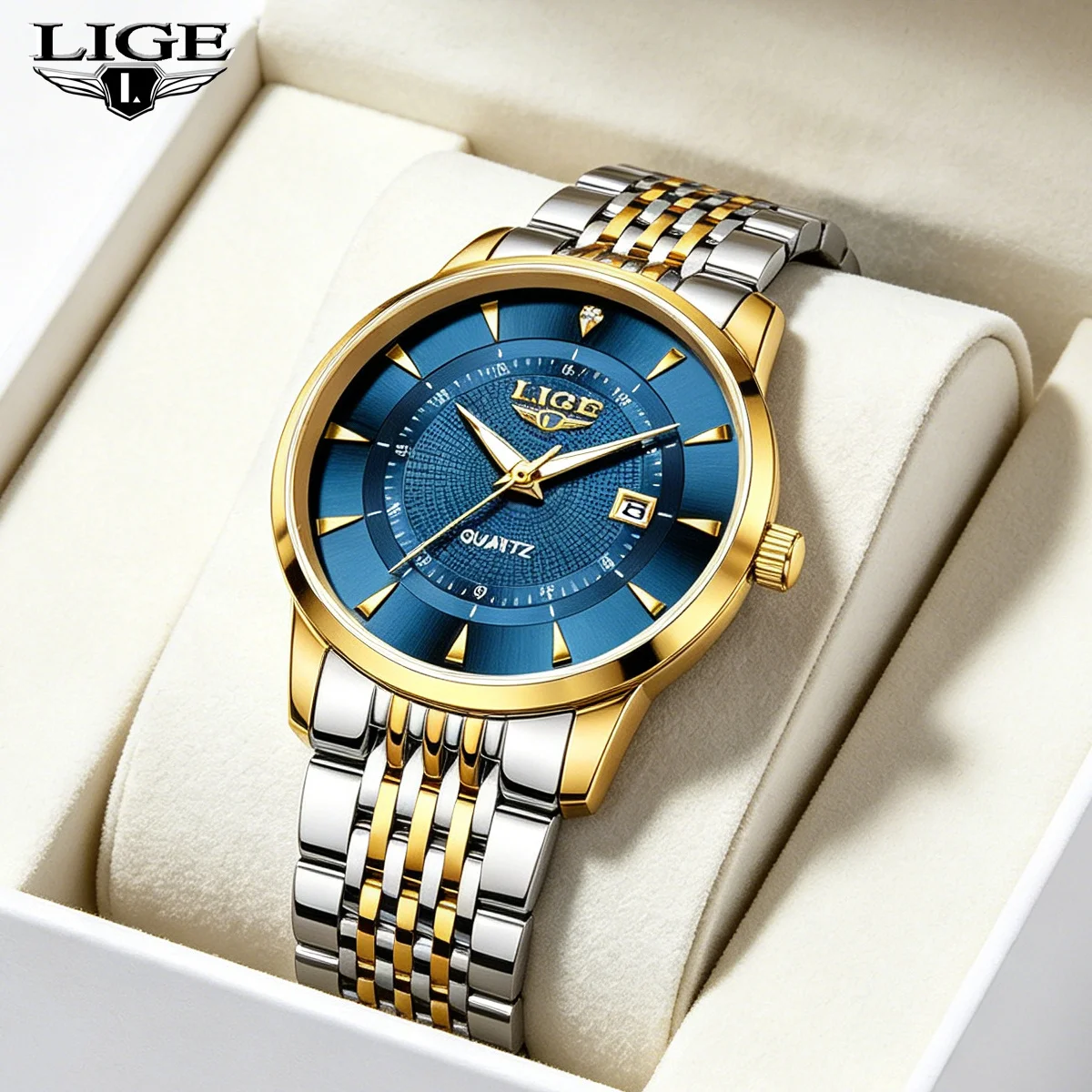 LIGE New 2026 Luxury Man Watch Waterproof Stainless Steel Luminous Date Watch Fashion Simple Casual Man’s Quartz Watches Box
LIGE New 2026 Luxury Man Watch Waterproof Stainless Steel Luminous Date Watch Fashion Simple Casual Man’s Quartz Watches Box