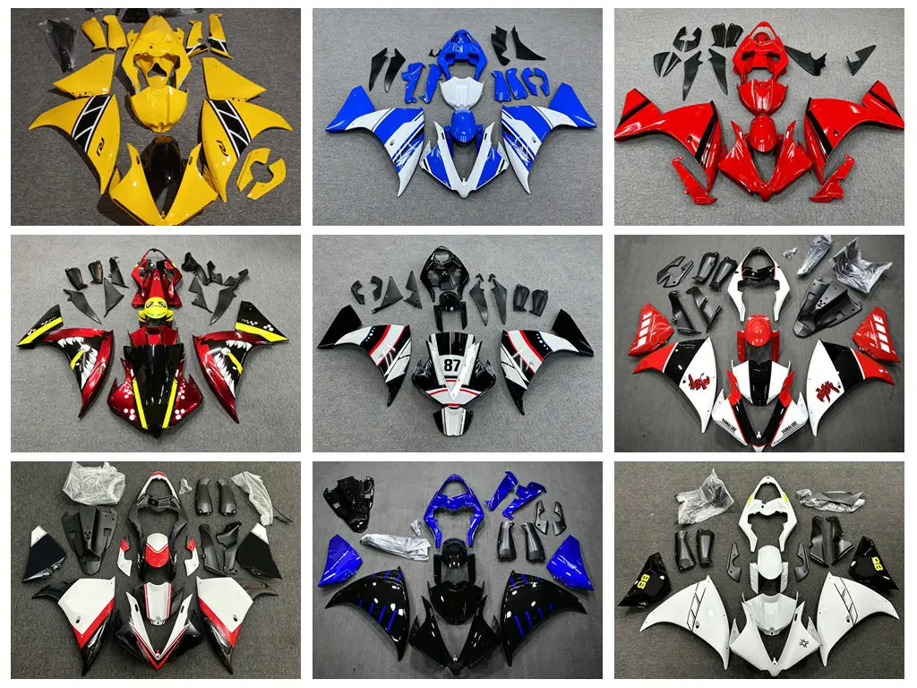 4 Gift New ABS Air Deflector Kit - Suitable for Yamaha YZF1000 R1 models from 2012, 2013 and 2014. Accessories. Customizable.
4 Gift New ABS Air Deflector Kit - Suitable for Yamaha YZF1000 R1 models from 2012, 2013 and 2014. Accessories. Customizable.