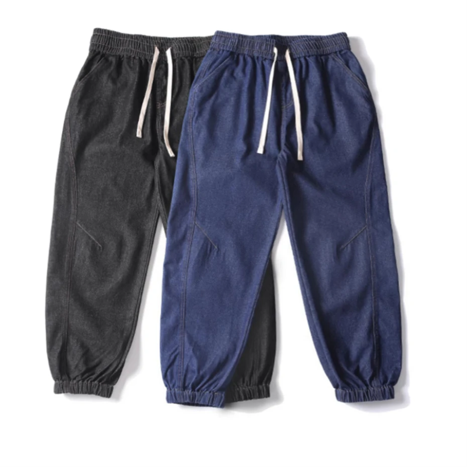 Vintage Cotton Jeans Men Streetwear Harajuku Washed Casual Harem Pant Oversized Baggy Wide-leg Joggers Pants Denim Trousers Male
Vintage Cotton Jeans Men Streetwear Harajuku Washed Casual Harem Pant Oversized Baggy Wide-leg Joggers Pants Denim Trousers Male