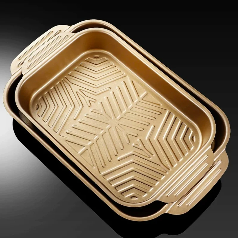 1PC Rectangular Carbon Steel Fish Roasting Household Baking Pan Compatible with Induction Cooker Gas Stove Open Flame Available
1PC Rectangular Carbon Steel Fish Roasting Household Baking Pan Compatible with Induction Cooker Gas Stove Open Flame Available