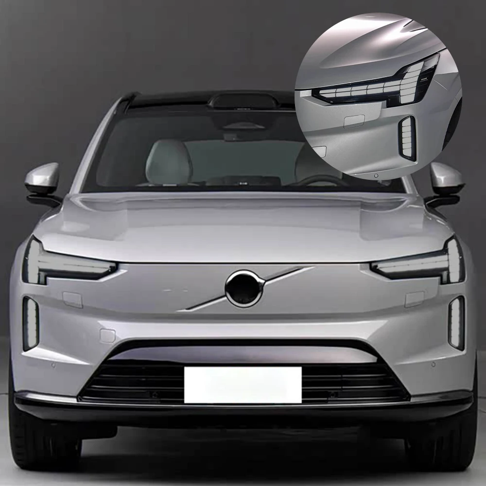 TPU Car Headlight Protective Film For Volvo EX30 EX40 EX90 2024-2026 Smoke Black High-Gloss Pre-Cut PPF Anti-Scratch Vinyl Film
TPU Car Headlight Protective Film For Volvo EX30 EX40 EX90 2024-2026 Smoke Black High-Gloss Pre-Cut PPF Anti-Scratch Vinyl Film