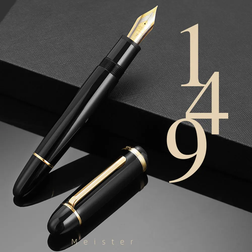 4PCS Assorted Colors Jinhao X159 Resin Fountain Pen Set, Metal Clip, Extended Fine Nib 0.5mm, School Office Writing Tools
4PCS Assorted Colors Jinhao X159 Resin Fountain Pen Set, Metal Clip, Extended Fine Nib 0.5mm, School Office Writing Tools